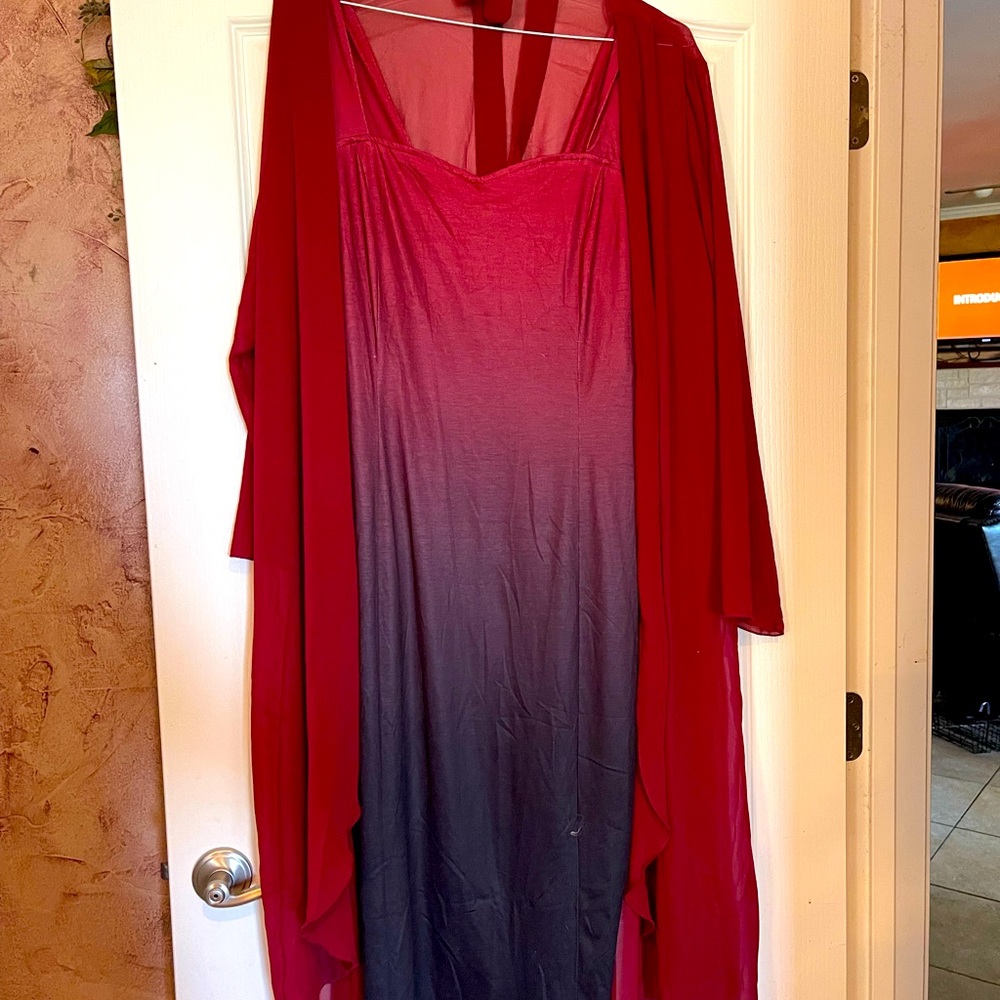 Fun Sundress with Duster Jacket